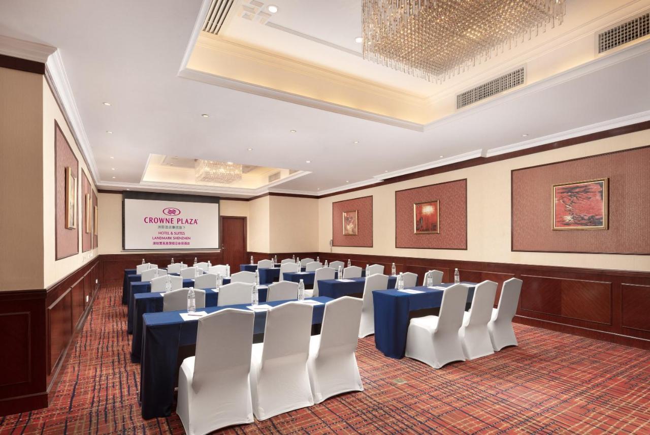 Crowne Plaza Hotel & Suites Landmark Shenzhen By Ihg - Nearby Luohu Border, Indoor Heated Swimming Pool, Complimentary Welcome Drink Zewnętrze zdjęcie
